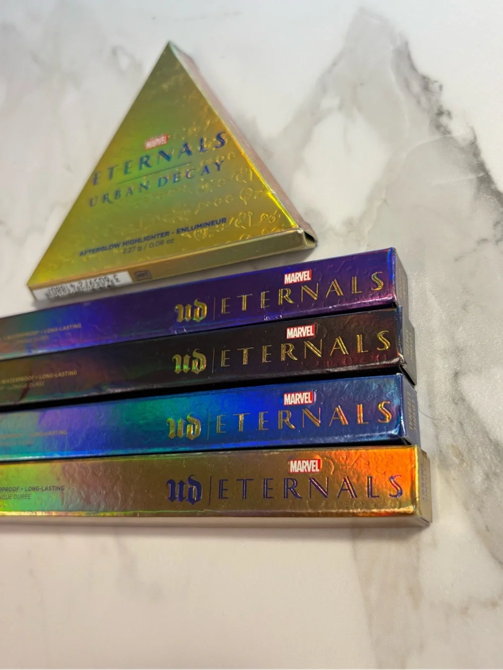 Urban Decay Eternals Holographic Highlighter & Eye Liner Set of 4